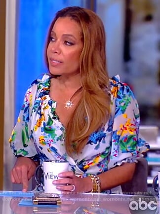 Sunny's floral dress on The View