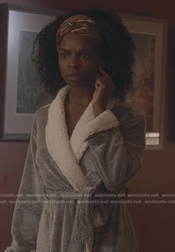 Angela's purple robe on What/If