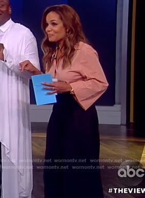 Sunny's two tone jumpsuit on The View