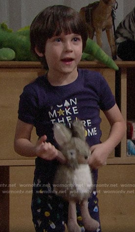 Douglas's future pajamas on The Bold and the Beautiful