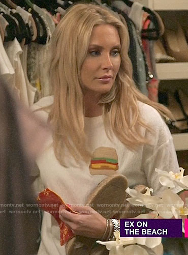 Stephanie's burger top on The Hills New Beginnings