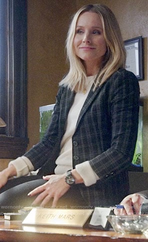 Veronica's plaid blazer on Veronica Mars