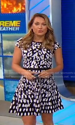 Ginger's leopard print dress on Good Morning America