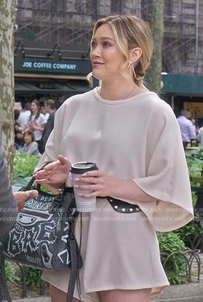 Kelsey's cream romper on Younger