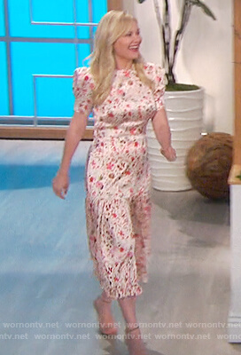 Kirsten Dunst's floral dress on The Talk