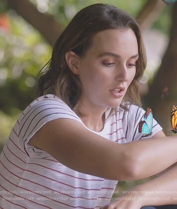 Angie's striped tee on Single Parents