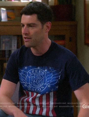 Dave's REO Speedwagon band t-shirt on The Neighborhood