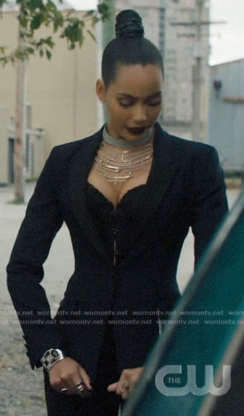 Macy's corset and blazer on Charmed