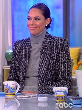 Abby's tweed jacket on The View