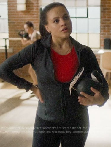 Maggie's workout jacket on Charmed