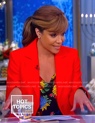 Sunny's floral cami on The View