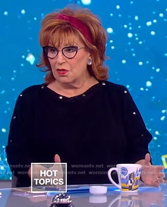 Joy's button sleeve sweater on The View