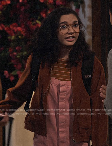 Ashley's corduroy jacket on The Expanding Universe of Ashley Garcia