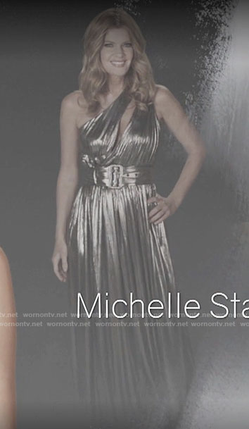 Michelle Stafford's opening credits dress on The Young and the Restless