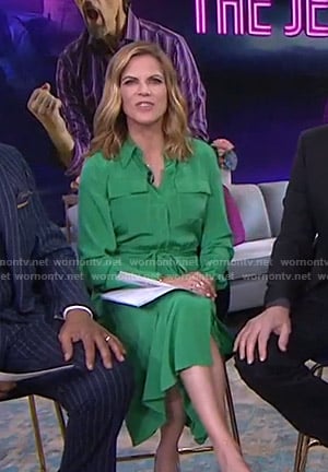 Natalie's green shirtdress on Today