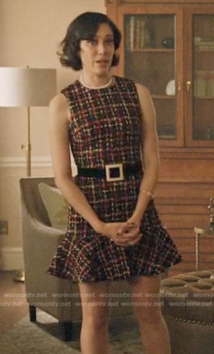 Hermosa's tweed dress on Riverdale