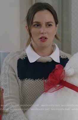 Angie's mixed knit sweater on Single Parents