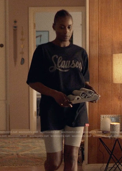 Issa's Slauson t-shirt on Insecure