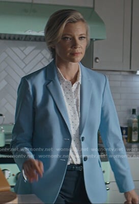 Barbara blue blazer on Stargirl