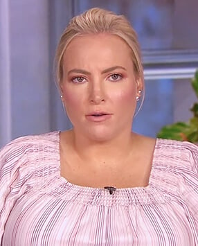 Meghan's stripe maternity dress on The View