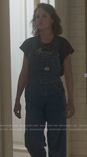 Jamie's denim overalls on The Haunting of Bly Manor