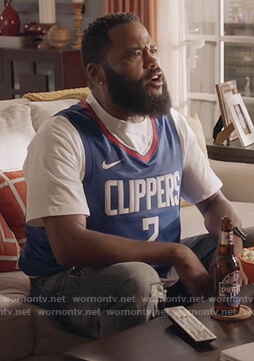 Andre's LA Clippers jersey on Black-ish