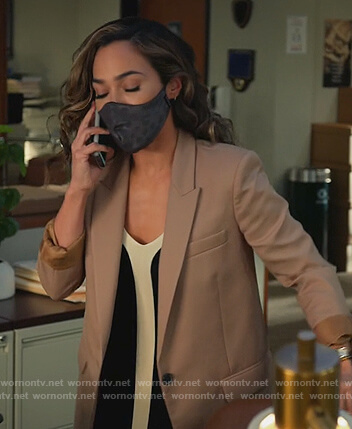Emily's beige blazer on All Rise