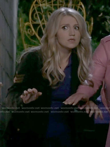 Gina's black military jacket on B Positive