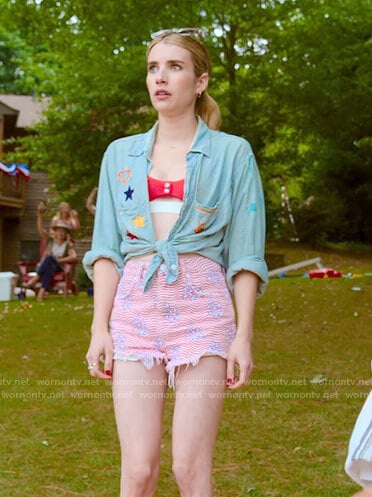 Sloan's July 4th outfit on Holidate