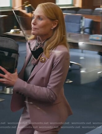 Lisa's pink blazer and pants on All Rise