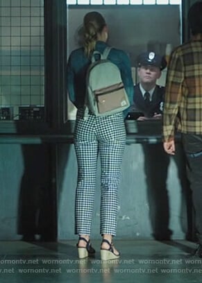 Betty's pink backback on Riverdale