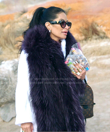 Jen's Louis Vuitton sunglasses on The Real Housewives of Salt Lake City