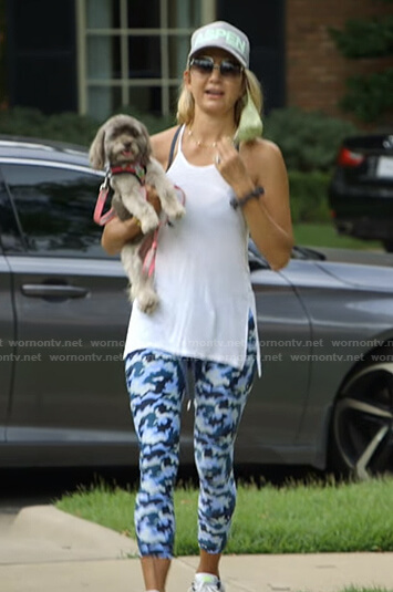 Kary's camo print leggings on The Real Housewives of Dallas