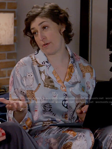 Kat's cat pajamas on Call Me Kat