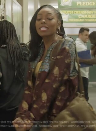 Kia's embroidered metallic bomber jacket on All American