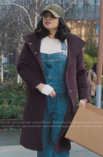 Mel's denim overalls on Charmed