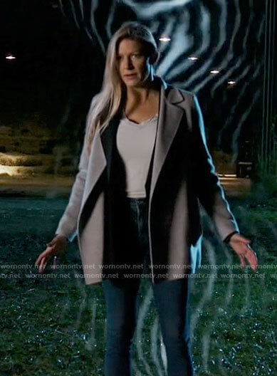 Ava's grey coat on Legends of Tomorrow