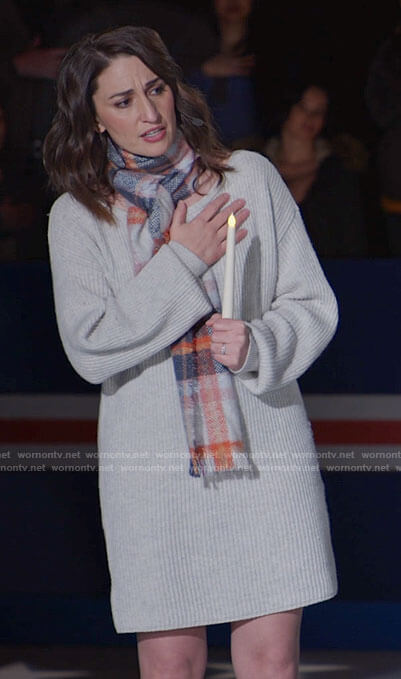 Dawn's grey sweater dress on Girls5eva