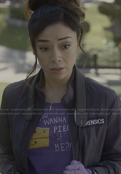 Ella's You Wanna Piece of Me tee on Lucifer