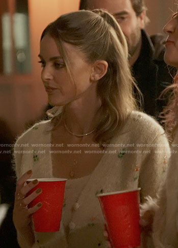 Kaitlynn's floral cardigan on The Hills New Beginnings