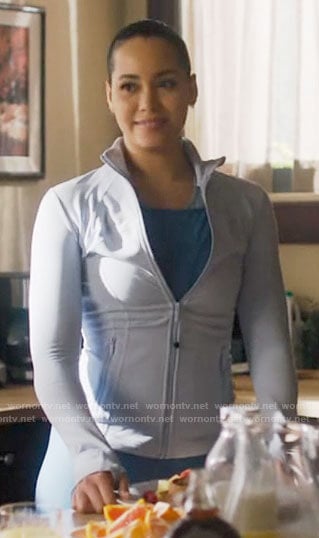 Macy's light blue jacket on Charmed