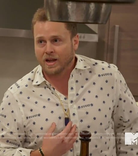 Spencer's stars Gucci shirt on The Hills New Beginnings