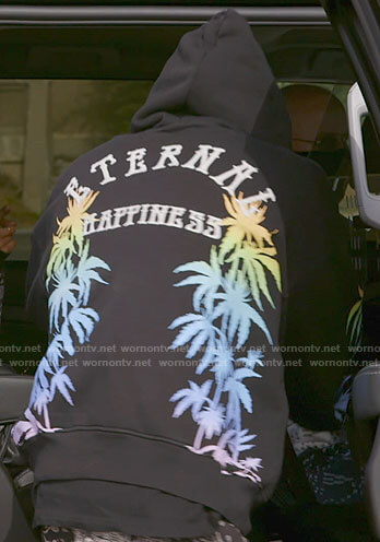 Brody's eternal happiness hoodie on The Hills New Beginnings