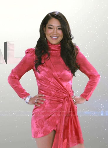 Crystal's cut scene dress on The Real Housewives of Beverly Hills