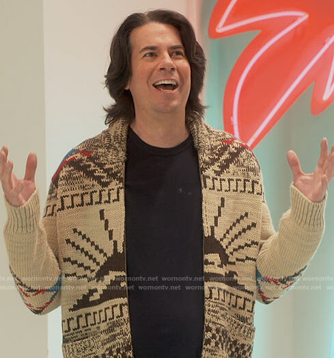 Spencer's sun cardigan on iCarly