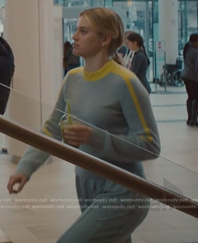 Grace's gray cashmere sweater on Nurses