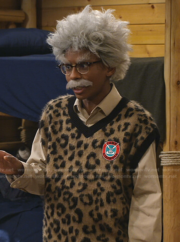 Noah's leopard vest on Bunkd