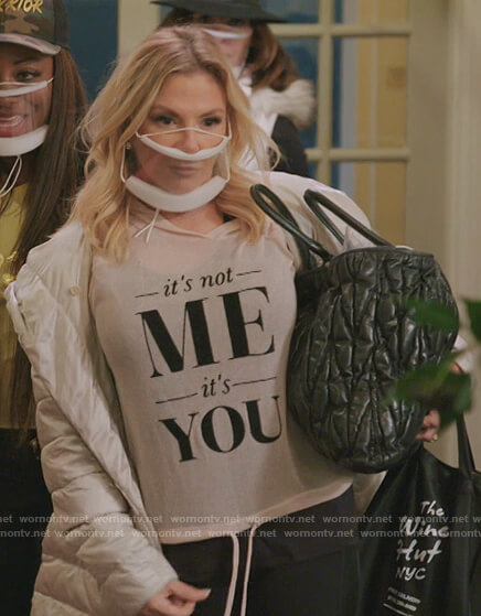 Ramona's It's not me It's you hoodie on The Real Housewives of New York City