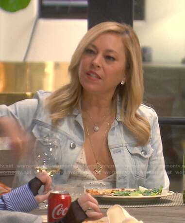 Sutton embellished cactus dress on The Real Housewives of Beverly Hills