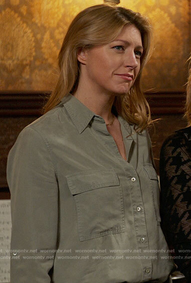 Ava's button down shirt on Legends of Tomorrow